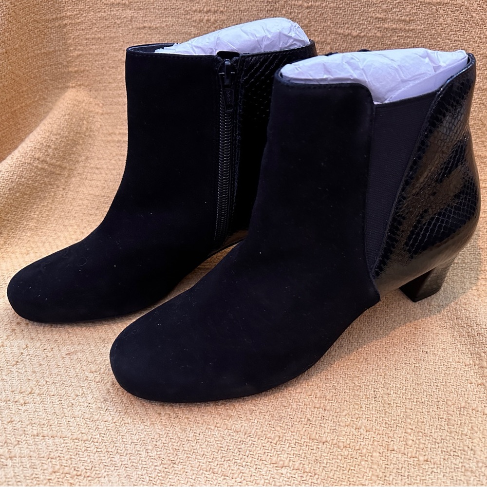 David Tate Leather Booties, Women’s size 7-1/2